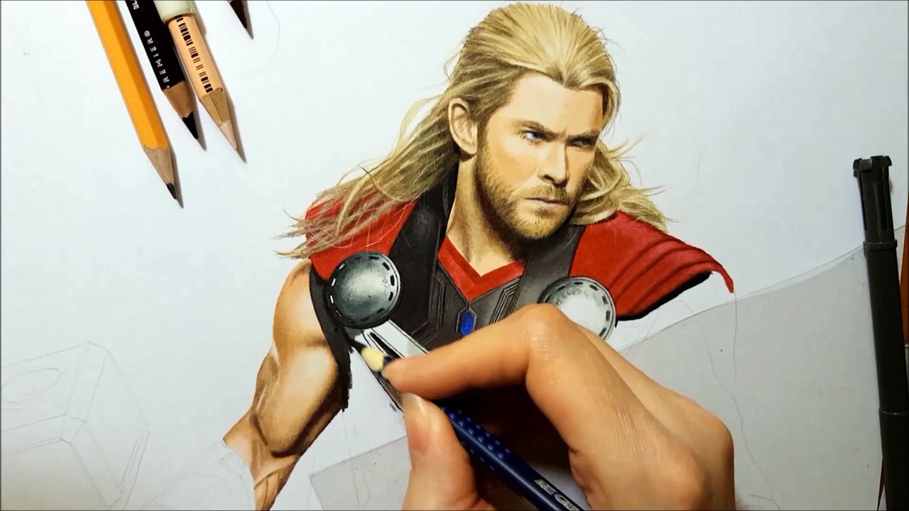 thor drawing