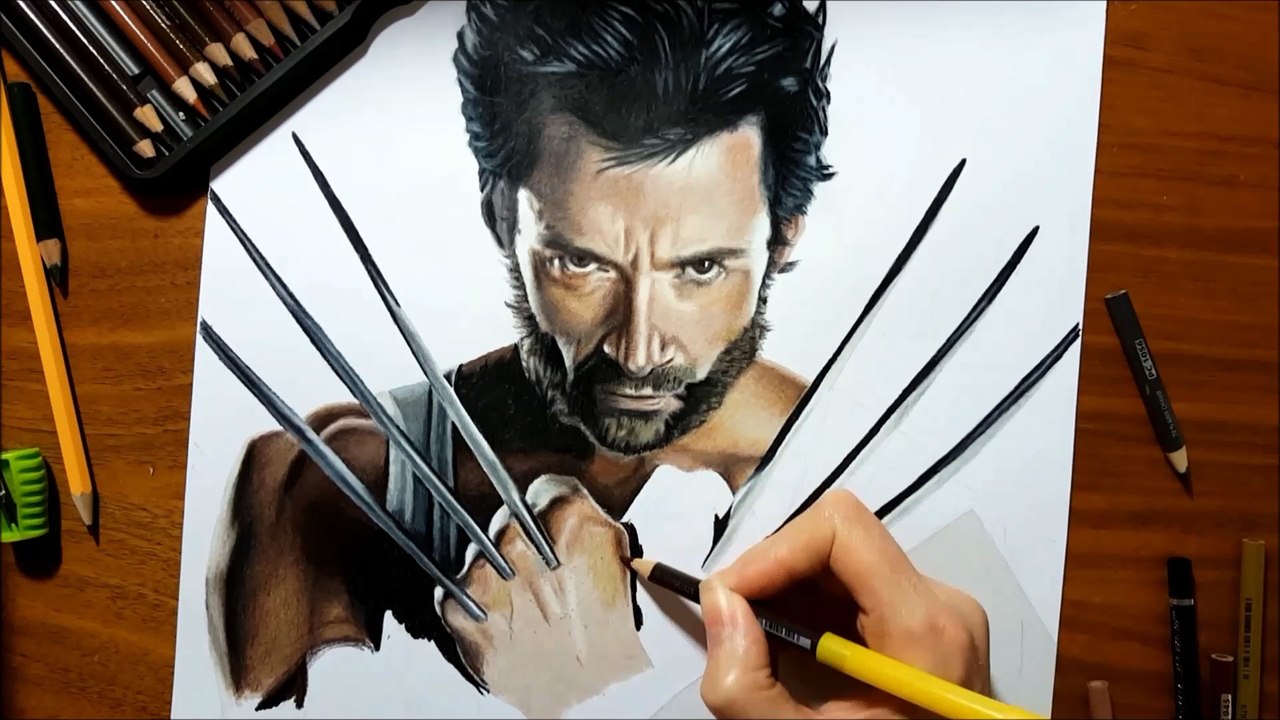 Drawing Wolverine