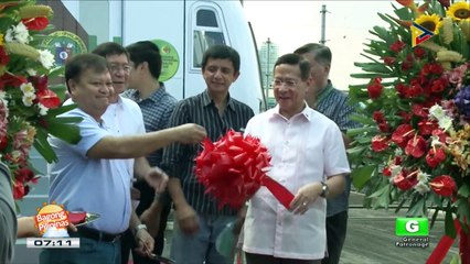 HEALTH IS WEALTH: DOH train wrap launching
