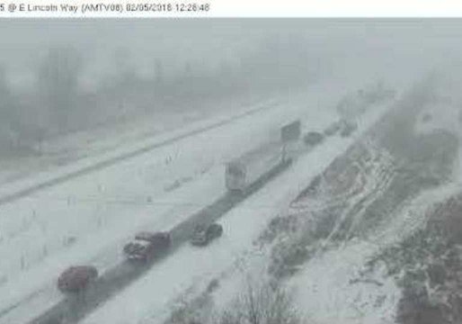 Iowa DOT Releases Footage of I-35 Pileup Near Ames