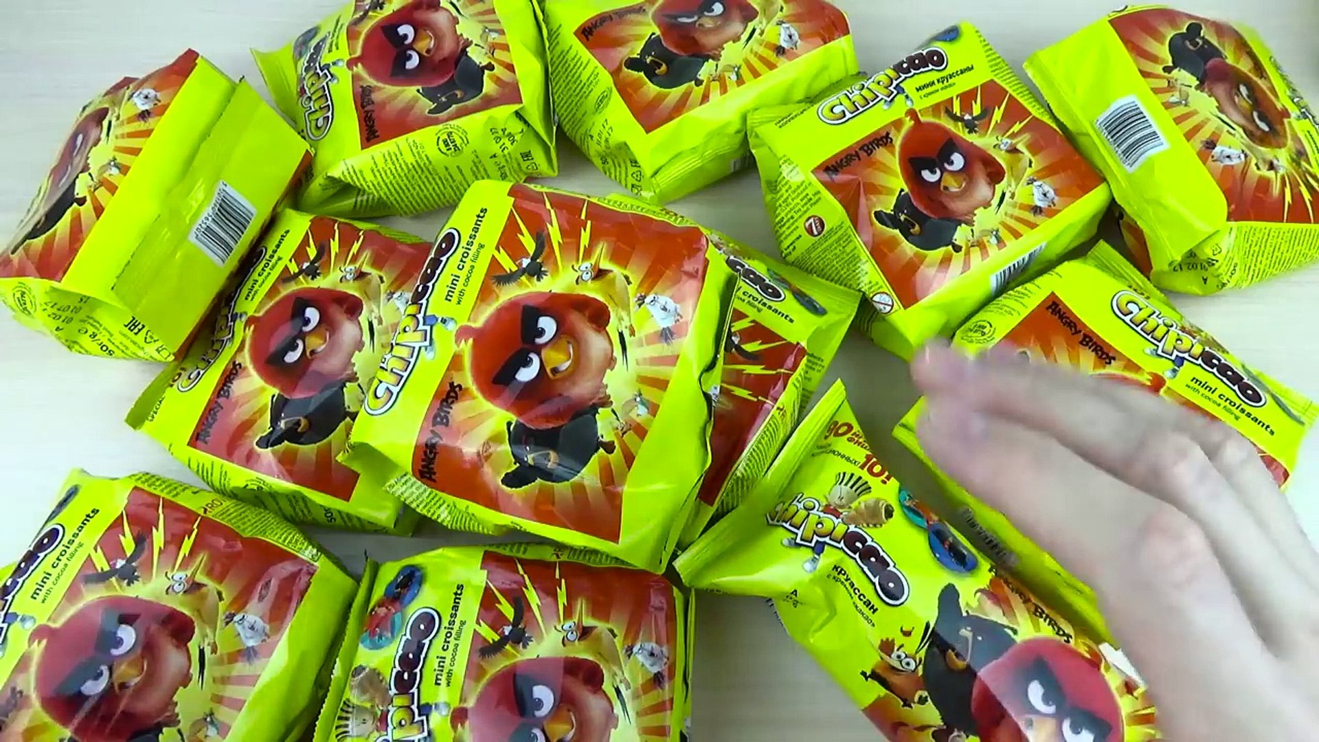 ANGRY BIRDS КРУАССАНЫ !! НОВЫЕ ФИШКИ. ЧИПИКАО С КРЕМОМ. CHIPICAO | ОБЗОР. СПЕЦЗАКАЗ