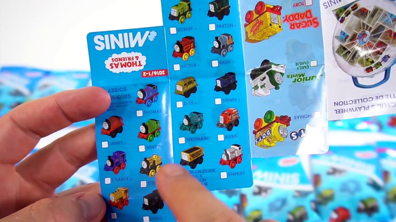 NEW 2016 SERIES 2 THOMAS AND FRIENDS MINIS TRAINS TANK ENGINES TOYS CANDY