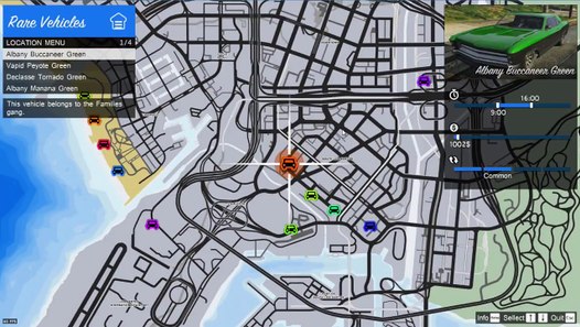 GTA ONLINE - HOW TO INSTANTLY FIND ALL RARE & SECRET FREE VEHICLES ...