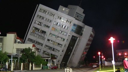 타이완서 6.4 강진..."2명 사망·200여명 부상" / YTN