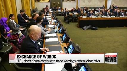 U.S., North Korea trade warnings on nuclear talks