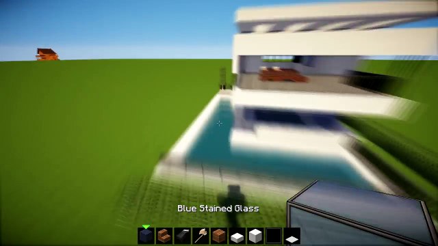 MINECRAFT: How to Build a Small Modern House Tutorial (2017)