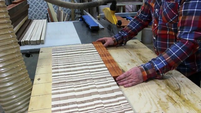 Making a Butterfly 3D end grain cutting board