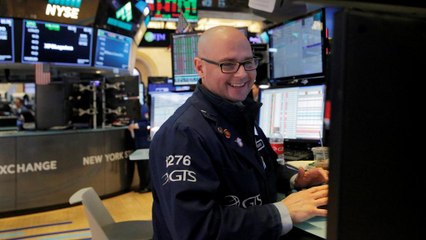 Wall Street sees sharp gains at the end of whipsaw week