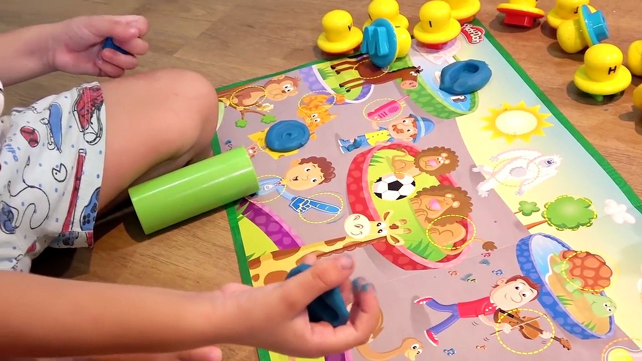 Aprender Cores e Letras com Massinha - Vídeo Infantil Educativo para Crianças