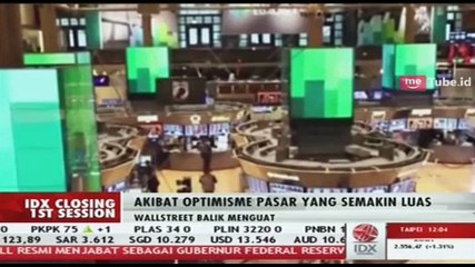 Wallstreet Balik Menguat Akibat Optimisme Pasar