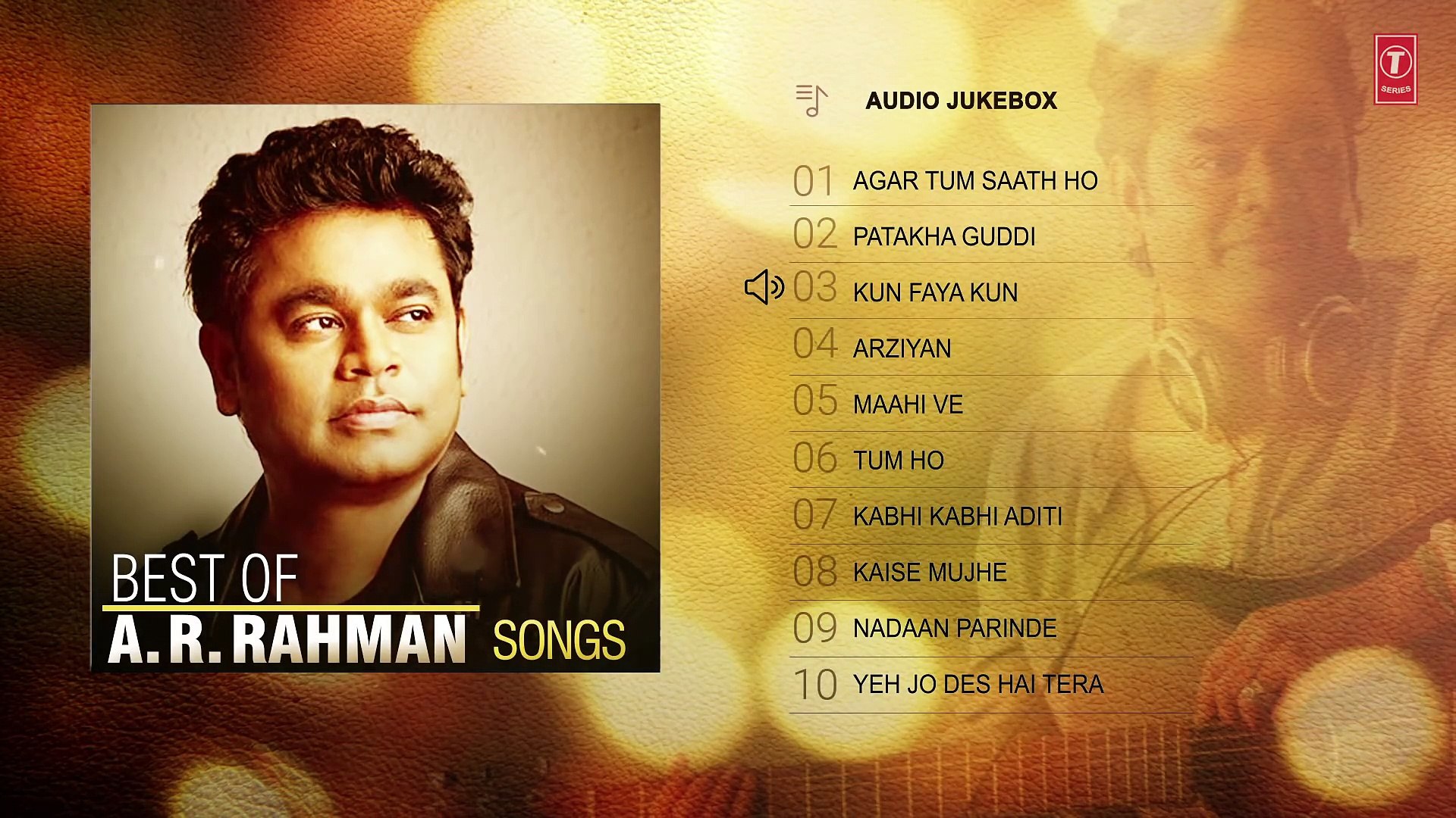 Best of AR Rahman Songs | #HappyBirthdayARRahman | Audio Jukebox 2018 | Hindi  Songs | - video Dailymotion