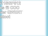 Sony Xperia Z2 Tablet WiFi SGP511SGP512 Clavier sans fil COOPER B1 clavier QWERTY