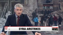 Airstrikes outside Syrian capital kill at least 47 civilians