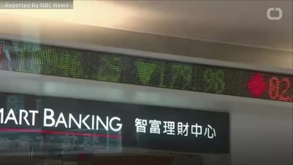 Asian Stocks Tank After Dow Drop