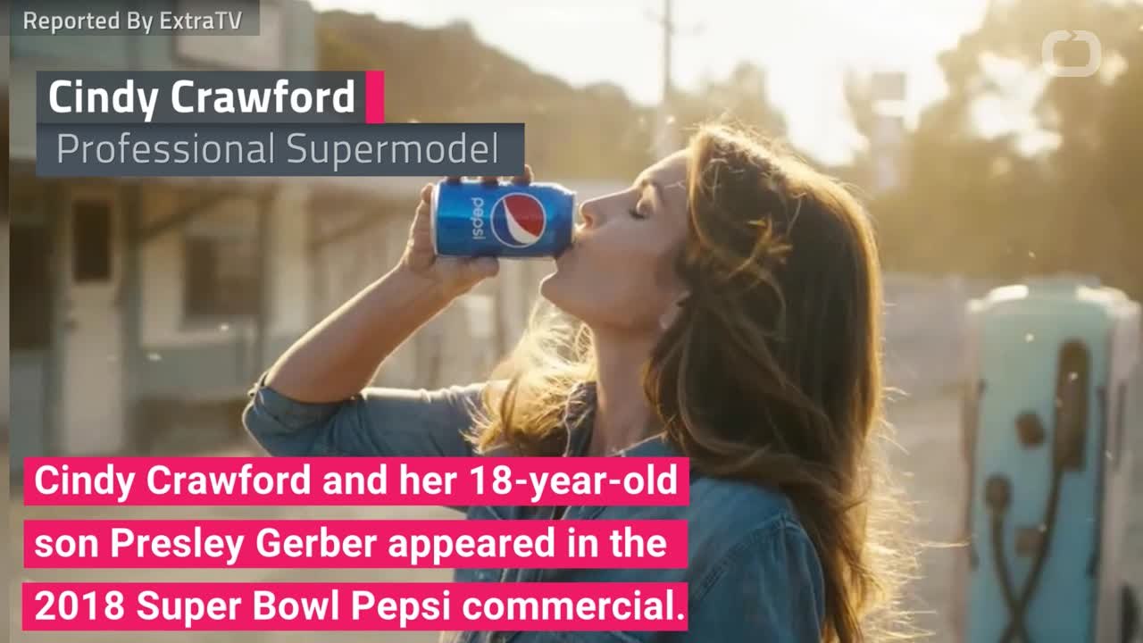 Cindy Crawford And Her Son Presley Gerber