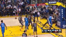 Russell Westbrook with 21 Points  vs. Golden State Warriors