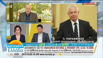 Πικραμμένος: Έτσι εμπλέκεται το όνομά μου στην υπόθεση Novartis- Είναι αθλιότητες