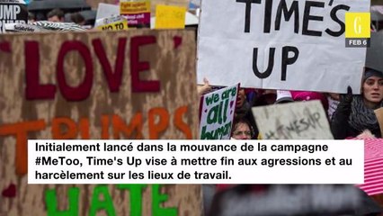 Le mouvement Time's Up a déjà levé 20 millions de dollars