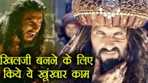 Padmaavat: Ranveer Singh READ about Brutal Animals to play Alauddin Khilji | FilmiBeat