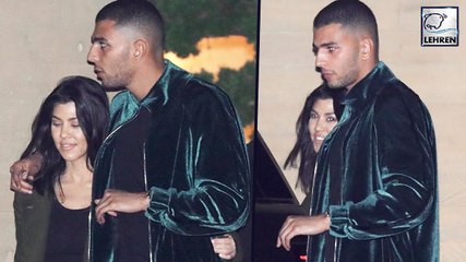 Kourtney Kardashian & Younes Bendjima Spotted Cozying Up On Date Night