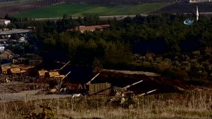 Sakarya Tepesi'ndeki Pyd Mevzileri Yerle Bir Edildi