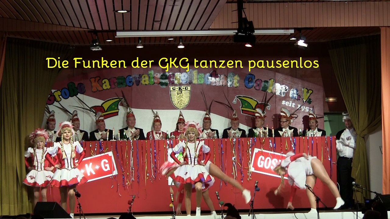 Funken der GKG tanzen pausenlos