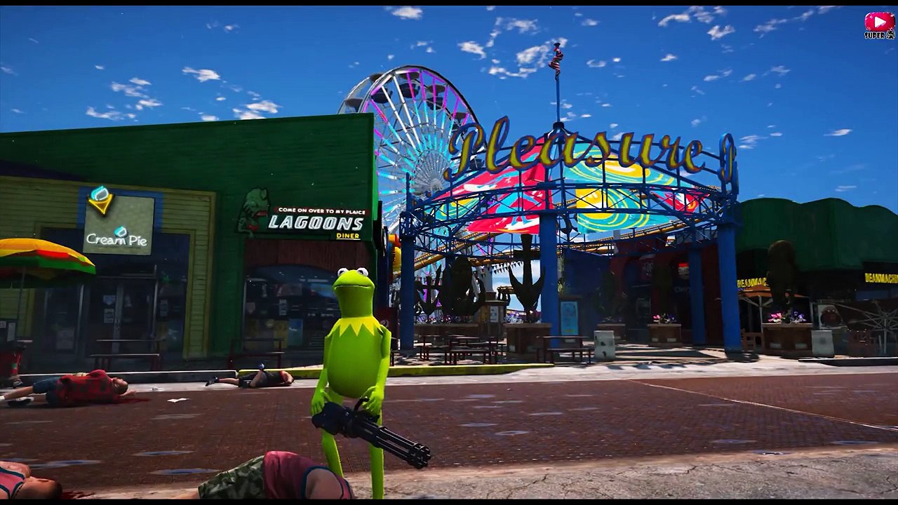 【GTA5】當旅行青蛙到GTA會擦出什麼樣的火花呢