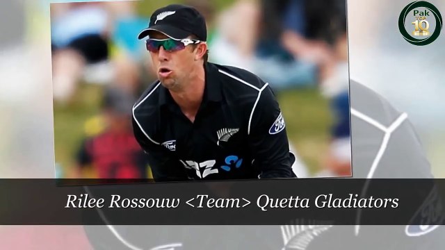 Top 10 New Players in Pakistan Super League 2018 _ PSL 2018 New Players List