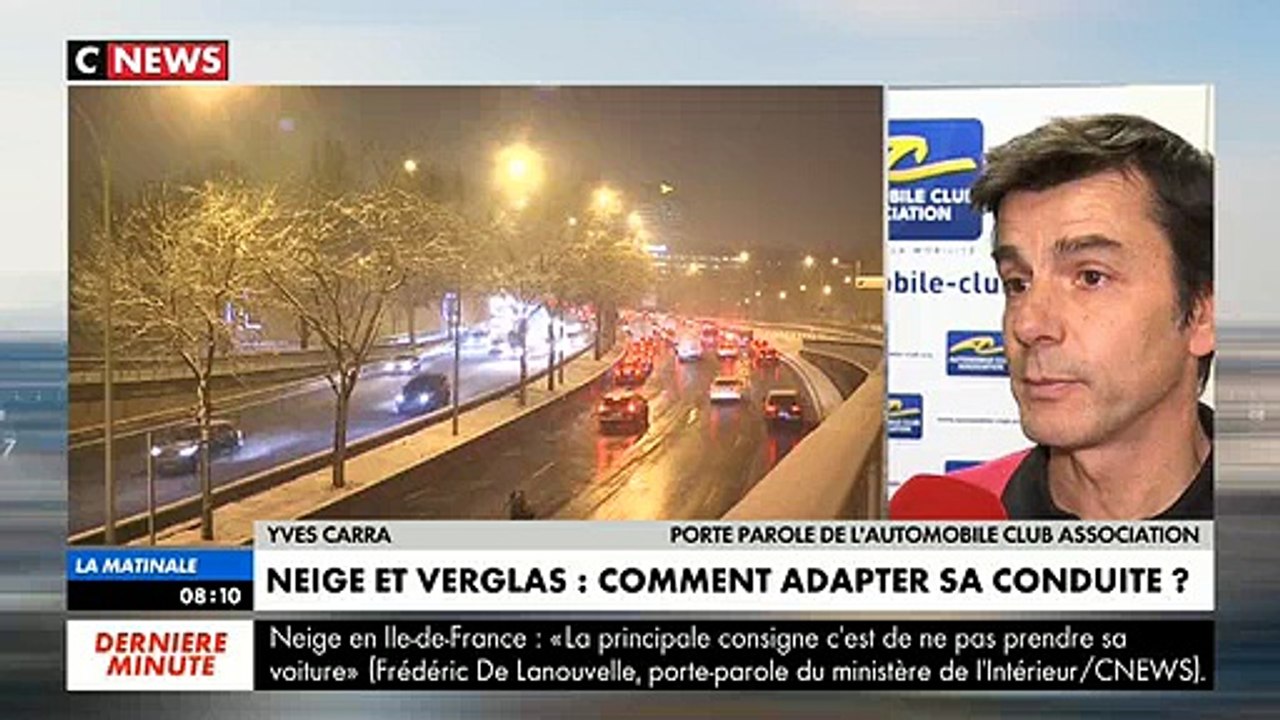 Vous êtes obligé de prendre votre voiture sous la neige ? Voici les conseils à suivre pour votre sécurité - Regardez
