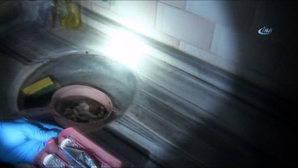 Aksaray’da Afganistanlı zehir tacirlerine operasyon kamerada