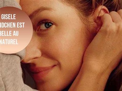 Gisele Bundchen pose sans make-up pour Vogue