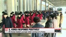 South Korea's Blue House views younger sister of N. Korean leader, Kim Yo-jong's South visit 
