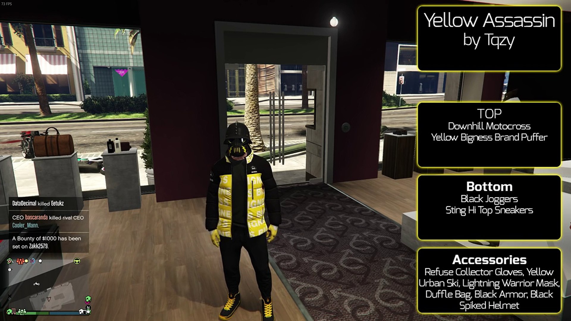 GTA Online FASHION FRIDAY Ghost Recon Outfits Faded 80 s Yellow Assassin More