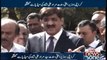 Senate Elections: CM Sindh talks to media in Karachi