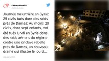 Syrie. 35 civils tués dans des raids du régime sur la Ghouta.