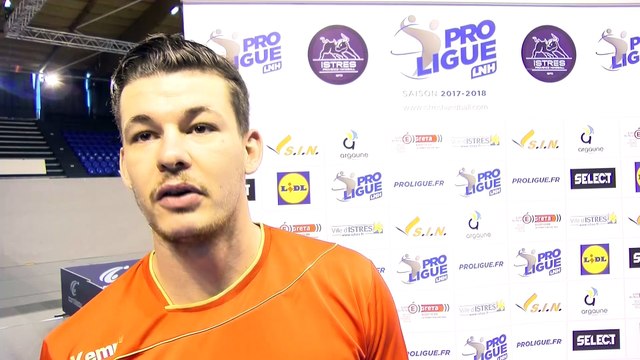 Jimmy Brun arrière droit Istres Provence Handball