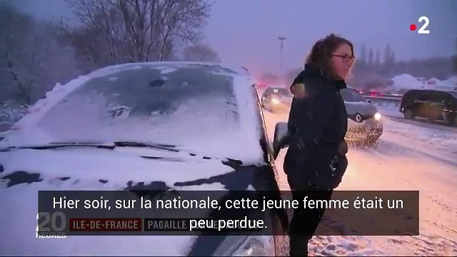 Neige et verglas: Alors que 2000 personnes étaient bloquées sur la route cette nuit, une conductrice s'exaspère : On paye des impôts mais à chaque fois, c'est le même bordel!