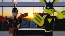 MMD ( Loonatics Unleashed ) Rev Runner Danger Duck And Ace Bunny ( WAVE Trio Version )