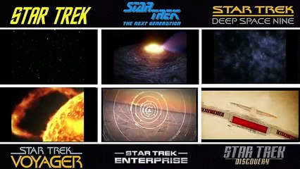 All Star Trek TV Opening Credits Simultaneously