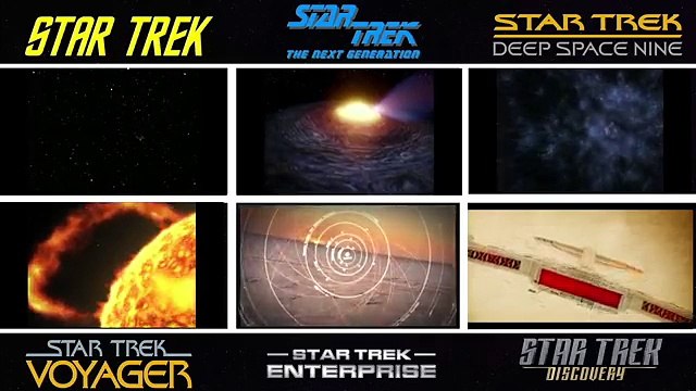 All Star Trek TV Opening Credits Simultaneously