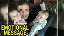 Karan Johar WISHES His Twins With Special Message On Birthday