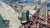 GTA 5 Funny Moments - HUGE JUMPS & EPIC RACES! [GTA V Online Stunts]