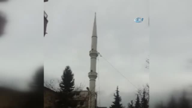 Caminin Minaresi Böyle Yıkıldı