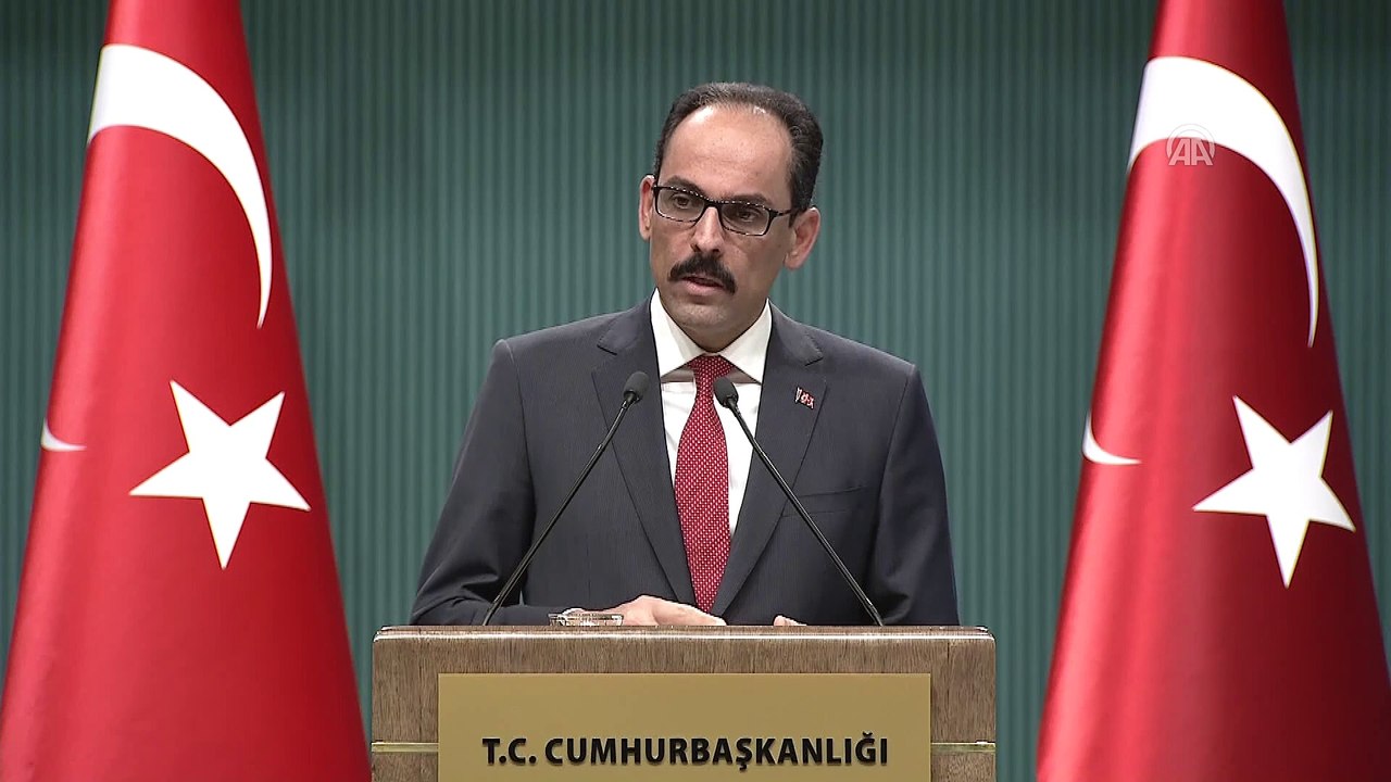 Kalın - Afrin'de hava sahası kullanımı ve tanka düzenlenen saldırı - ANKARA
