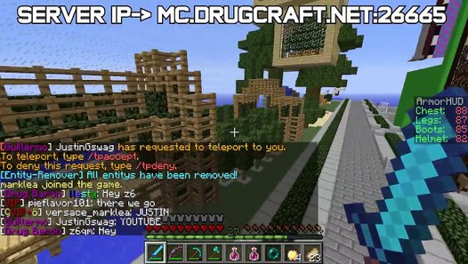 Minecraft Awesome Pc Server Drugcraft Grand Theft Auto V Like Server Video Dailymotion