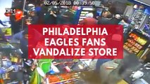 Police seek group that vandalized store after eagles Super Bowl win