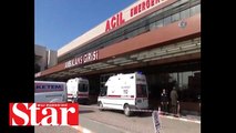 Çatışmalarda yaralanan 8 ÖSO ile 2 Türk askeri Kilis’e getirildi