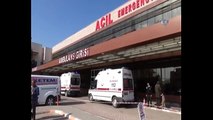 Çatışmalarda yaralanan ÖSO ve Türk askerleri Kilis'e getirildi