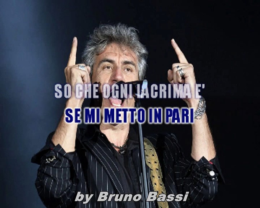 sono sempre i sogni a dare forma al mondo LIGABUE karaoke