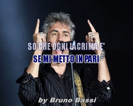sono sempre i sogni a dare forma al mondo LIGABUE karaoke